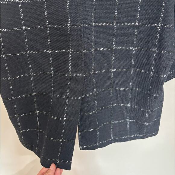 CHPTRS Oversized Keen Blouse in Black Windowpane - Size EU 34 - Picture 11 of 13